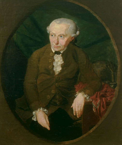 Immanuel Kant 1791 (Gemälde von Gottlieb Doebler)