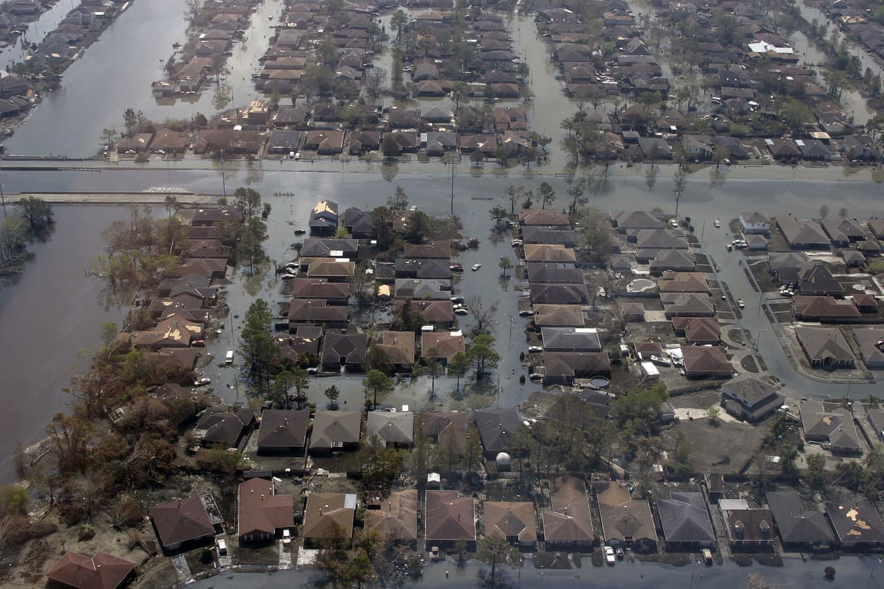 Überschwemmungen nach Hurrican Katrina