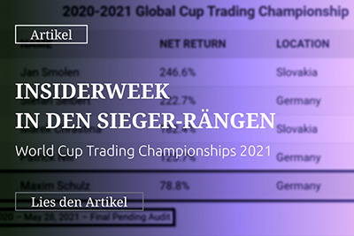 World Cup Trading Championships 2021 – InsiderWeek in den Sieger-Rängen